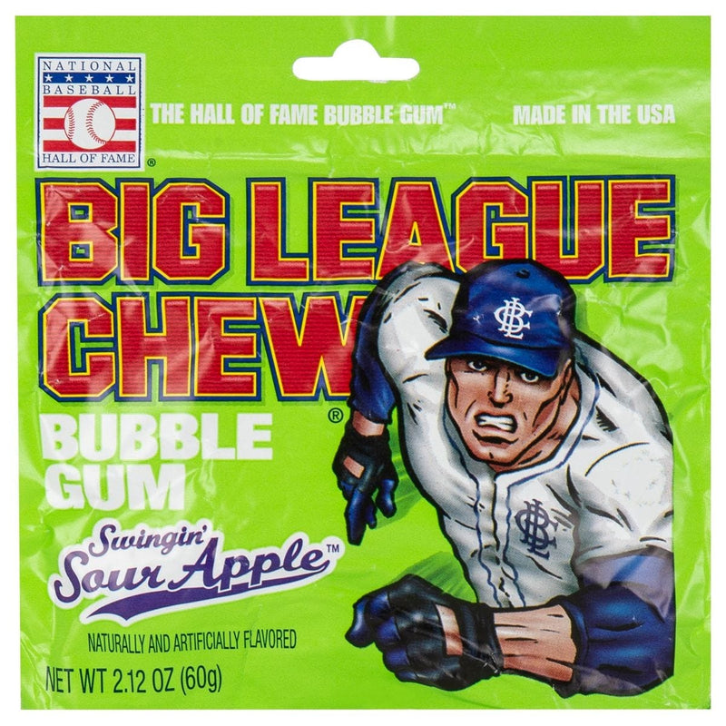 Chicle Big League Chew Sour Apple 60g