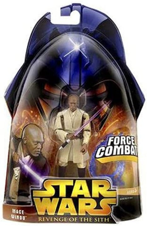 Star Wars Revenge Sith Mace Windu Jedi Figura Accion