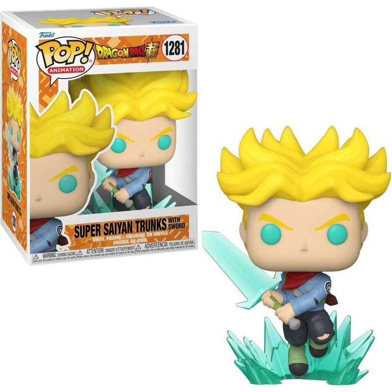 Funko Pop Dragon Ball Super Super Saiyan Trunks With Sword 1281