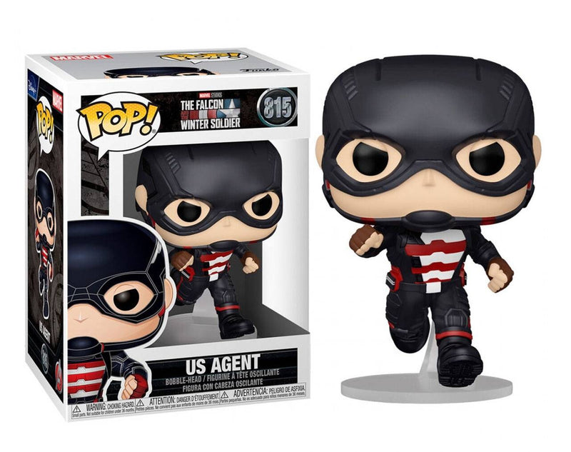 Funko Pop The Falcon And The Winter Soldier Us Agent 815