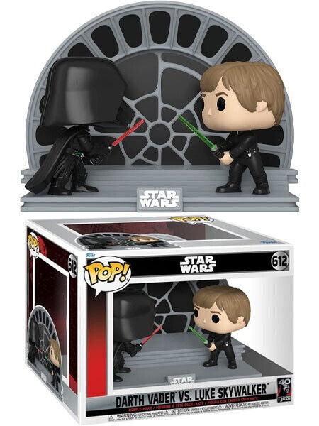 Funko Pop Moment Star Wars Darth Vader VS Luke Skywalker 612