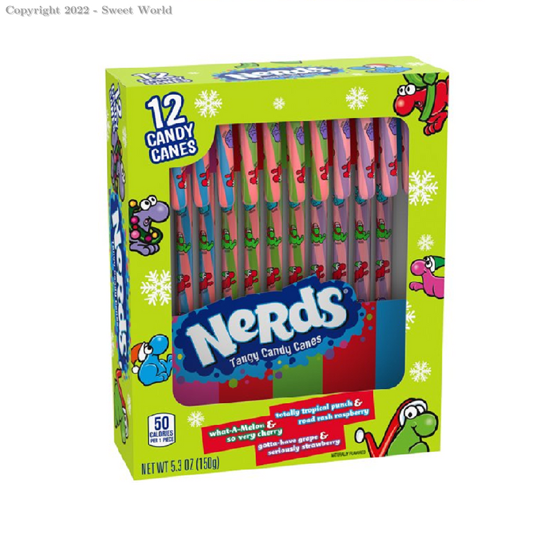 Bastones de caramelo Nerds 12 Piezas