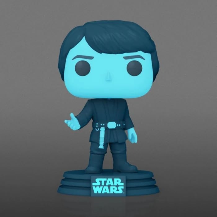 Funko Pop Star Wars Holographic Luke Skywalker GLOW 615