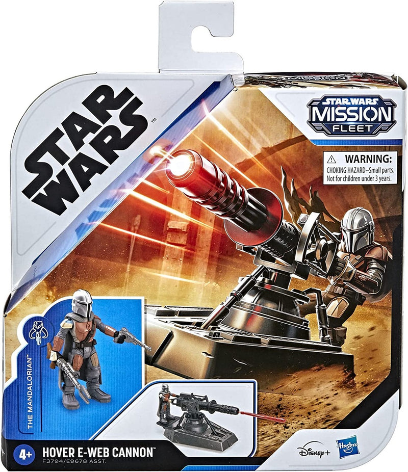 Hasbro Star Wars Mission Fleet The Mandalorian Hover E-Web Cannon