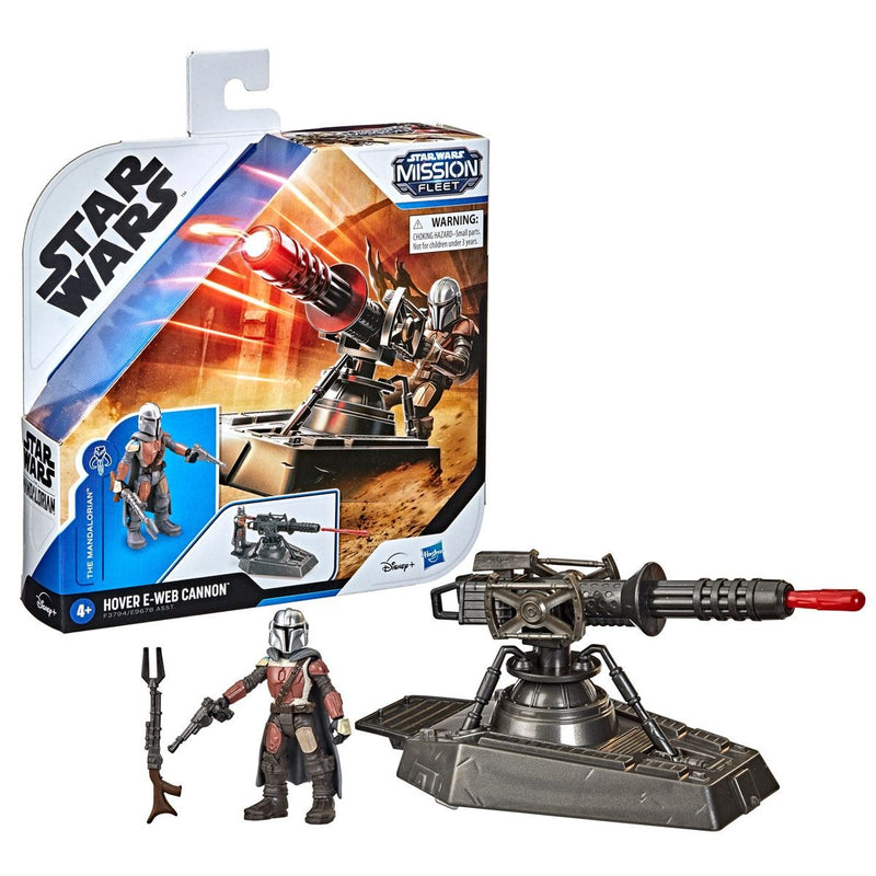 Hasbro Star Wars Mission Fleet The Mandalorian Hover E-Web Cannon