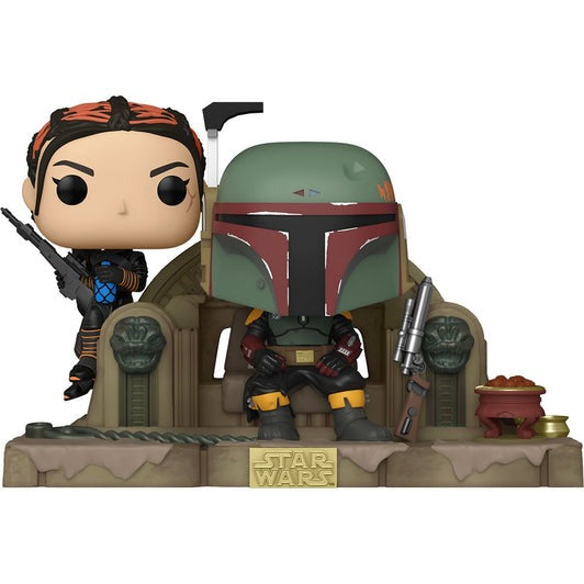 Funko Pop Moment Star Wars Boba Fett and Fennec on Throne 486