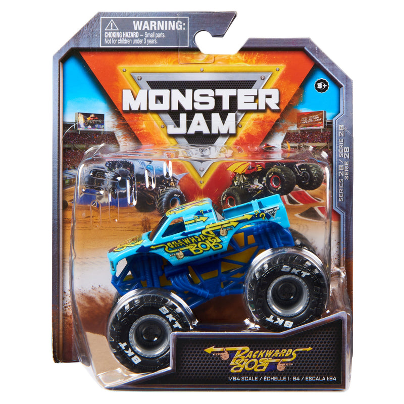 Spin Master Monster Jam Backward Bob Escala 1:64