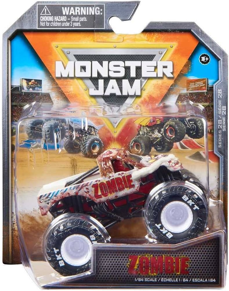 Spin Master Monster Jam Zombie Escala 1:64