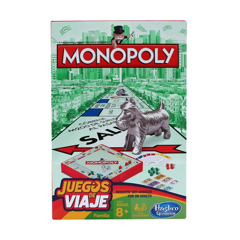 Hasbro Monopoly Version De Viaje
