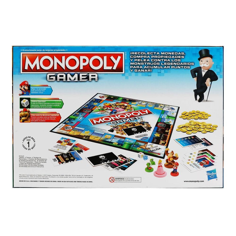 Hasbro Gaming Juego de Mesa Monopoly Gamer