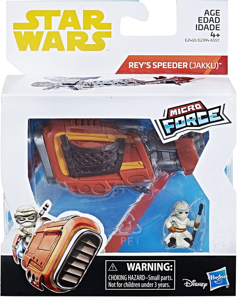 Hasbro Star Wars Micro Force Rey Speeder