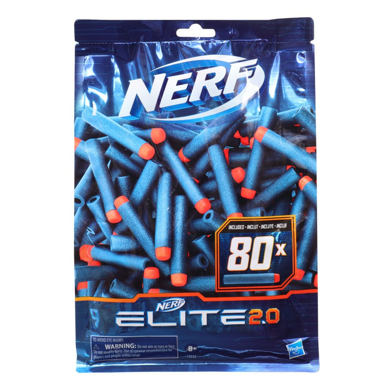 Hasbro NERF Bolsa Dardos Elite 2.0 80 pzas