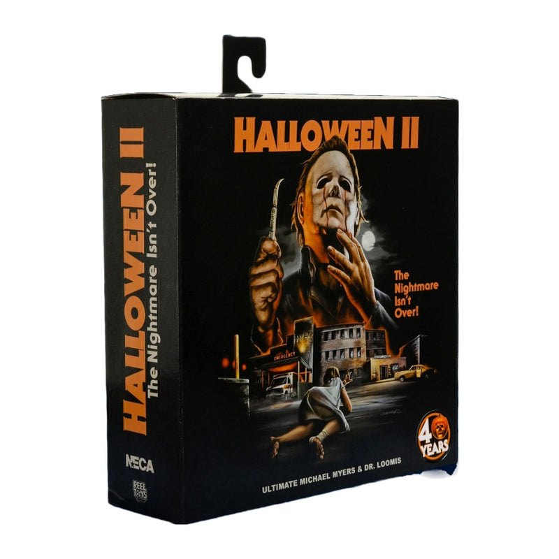 Halloween II Ultimate Michael Myers & Dr. Loomis Neca 2Pack