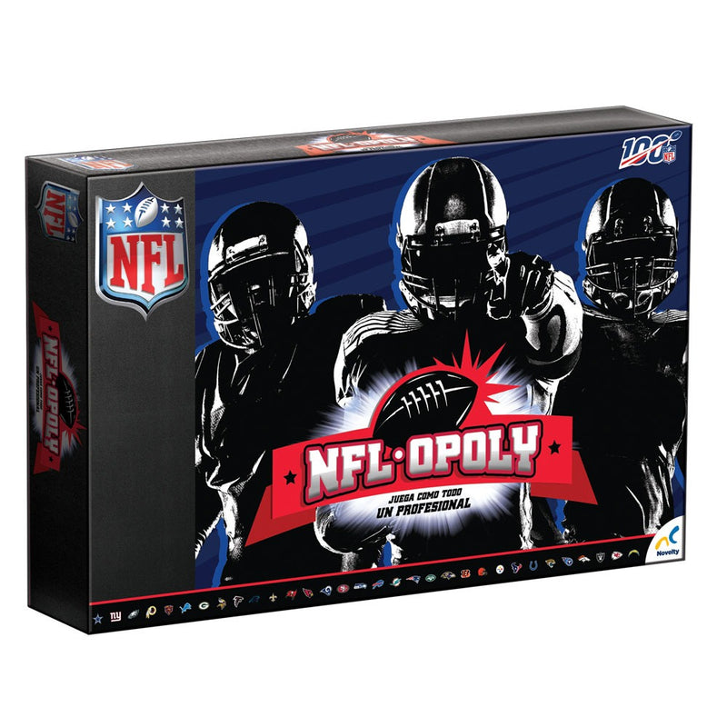 NFL Monopoly Equipos Reales Juego de Mesa
