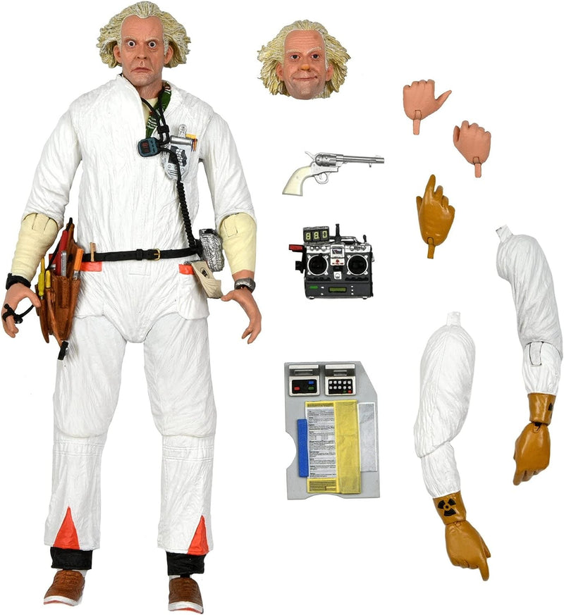 Back to the future 7 Fig Ultimate Doc Brown 1985 NECA