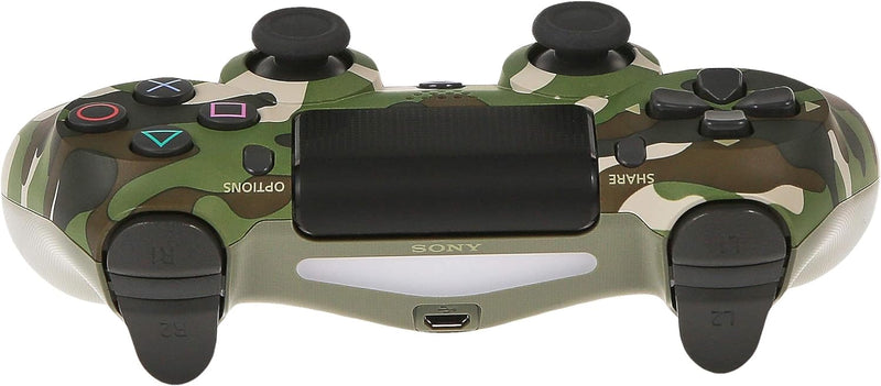 Games, Play Station, DUAL SHOCK 4, MANDO, CONTROL, VERDE NEGRO, CAMUFLAJE