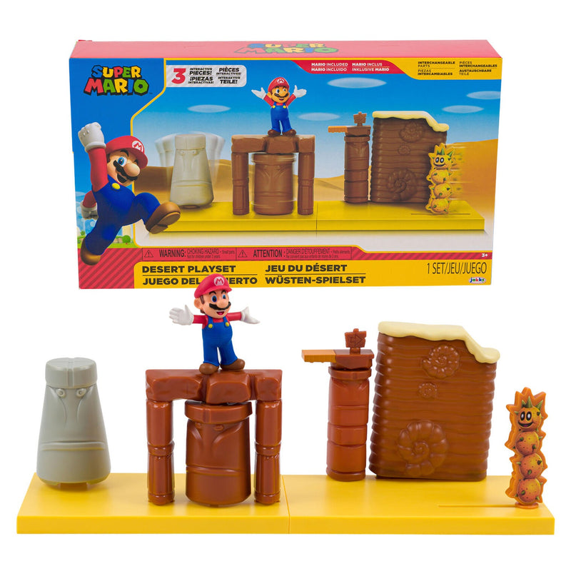 Super Mario Set Juego del Desierto Nintendo