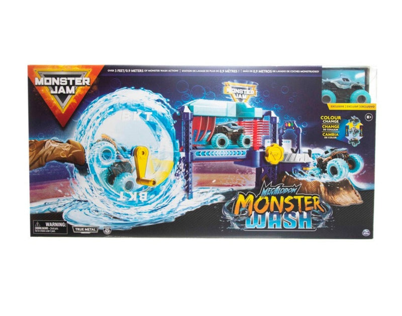 Monster Jam Megalodon Monster Wash True Metal