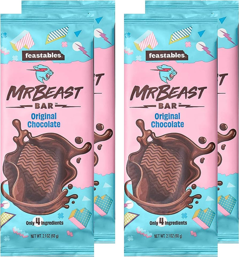 Barra de Chocolate Mr Beast Original Chocolate 60g