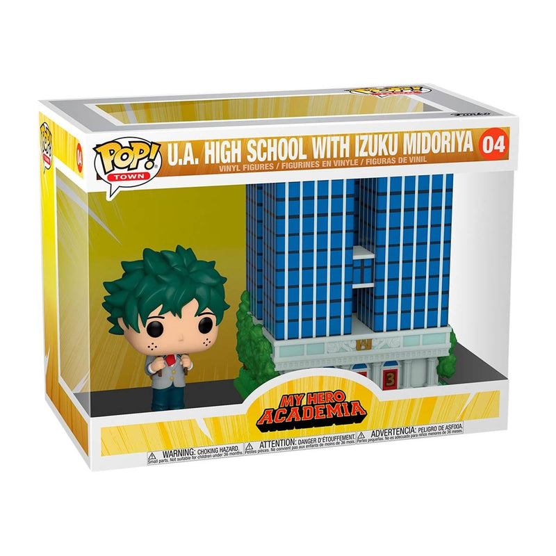 FUNKO POP TOWN MHA U.A HIGH SCHOOL WITH ISUKU MIDORIYA 04