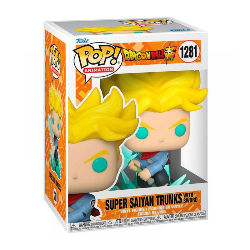 Funko Pop Dragon Ball Super Super Saiyan Trunks With Sword 1281