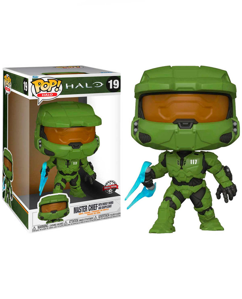 Funko Pop Halo Master chief With Sword 19 10in