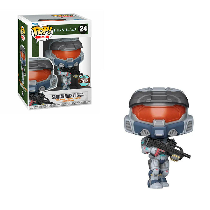 Funko Pop Halo Spartan Mark VII With BR75 Battle Riffle 24