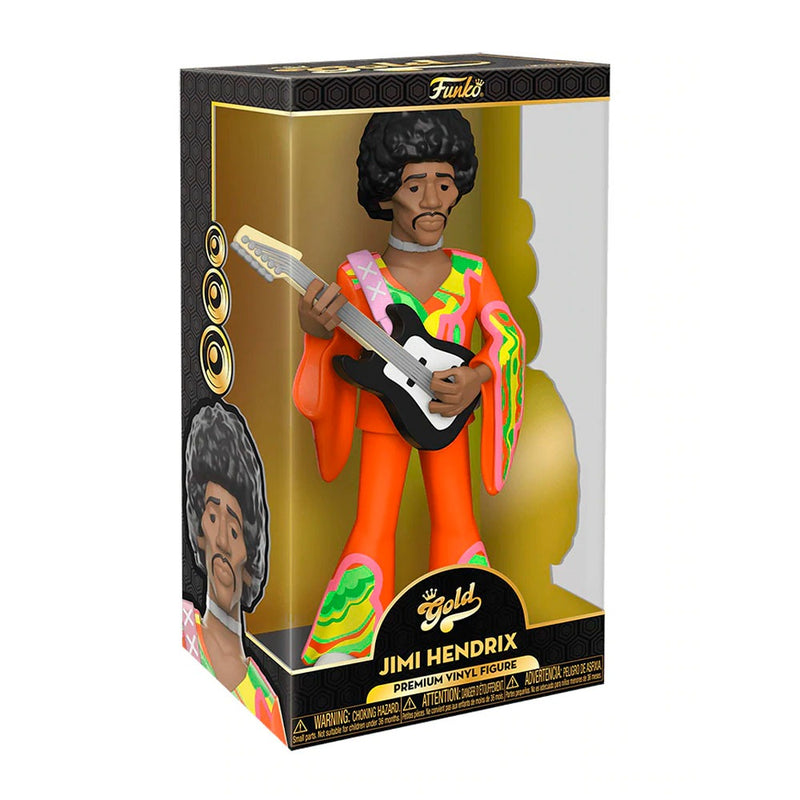 Funko Gold Jimi Hendrix Figura de Vinil Premium 25cm