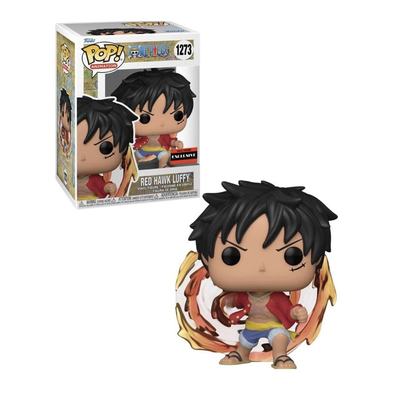 Funko Pop One Piece Red Hawk Luffy Exclusive AAA 1273