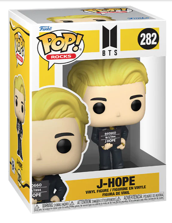 Funko Pop Rocks BTS J-Hope 282