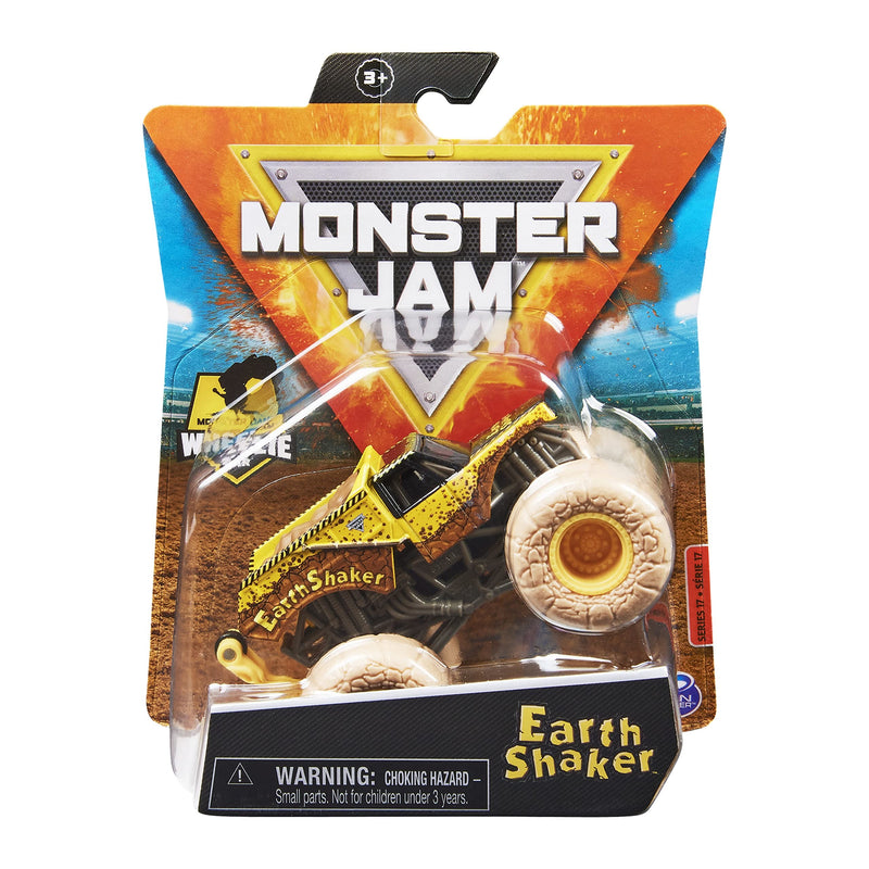 Spin Master Monster Jam Earth Shaker Llanta Bicolor Escala 1:64