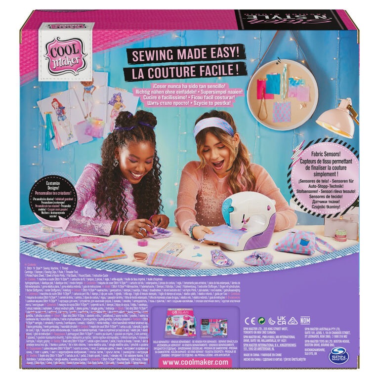 Stitch 'N Style Fashion Studio Maquina de Coser Cool Maker