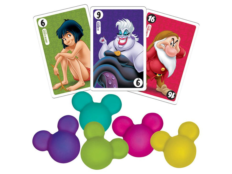 Disney Juego de Mesa MANIA con 5 Squishies