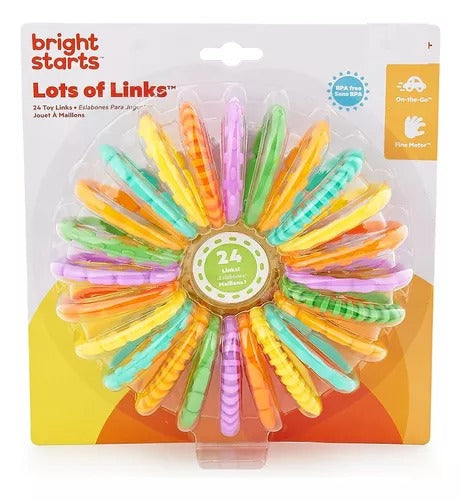 Bright Stars Juego de Aros 24 Eslabones para Juguetes