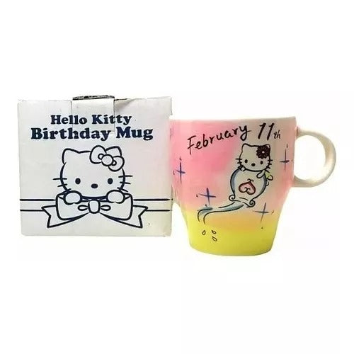 Taza Hello Kitty Birthday Mug Acuario