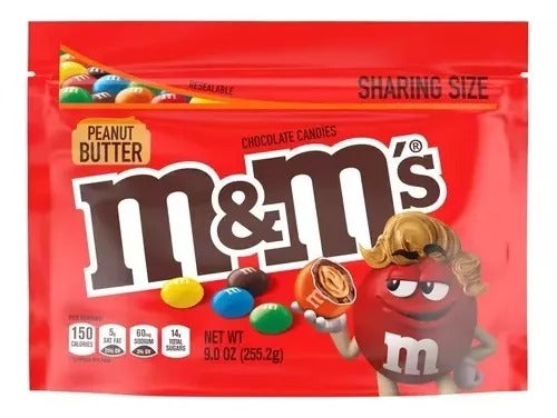 M&M Peanut Butter Crema Cacahuate 255g Resellable