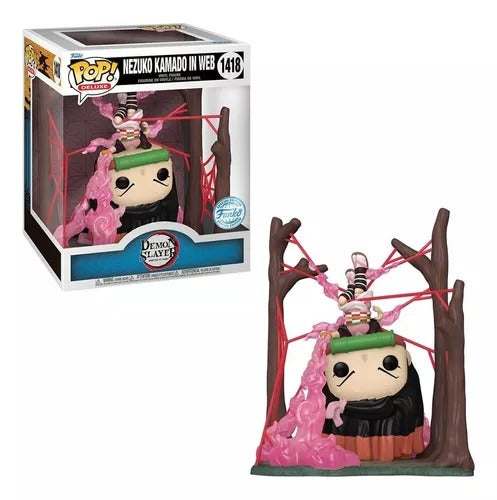 Funko Pop Demon Slayer Nezuko Kamado Telaraña Glow 1418