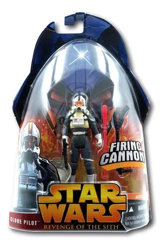 Star Wars Revenge Sith Clon Piloto Figura Accion