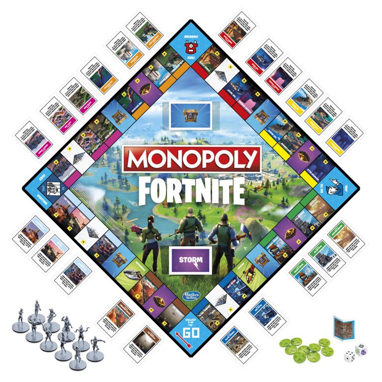 Hasbro Monopoly Fortnite Collector`s Edition