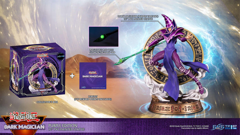 Yu-Gi-Oh! Mago Oscuro Edicion Purpura Estandar 12 Pulg