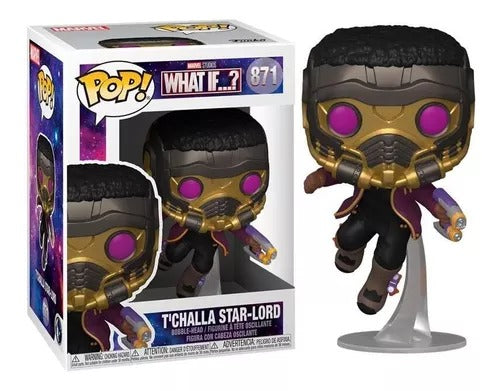 Funko Pop Marvel What If...? T'challa Star-Lord 871