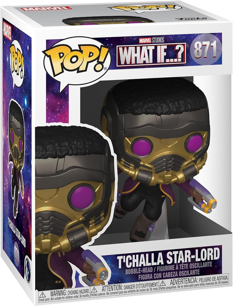 Funko Pop Marvel What If...? T'challa Star-Lord 871