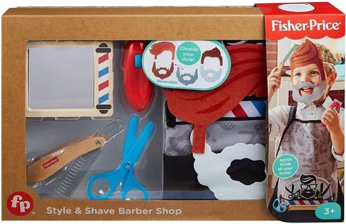 FISHER PRICE BARBERIA DE PEINADO Y CORTE