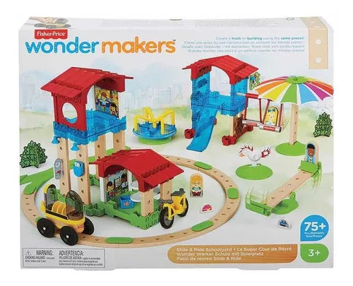 FISHER PRICE WONDER MAKERS PISTA DE CONSTRUCCION