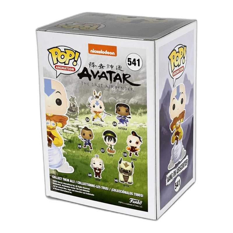 FUNKO POP AVATAR AANG ON AIRSCOOTER 541