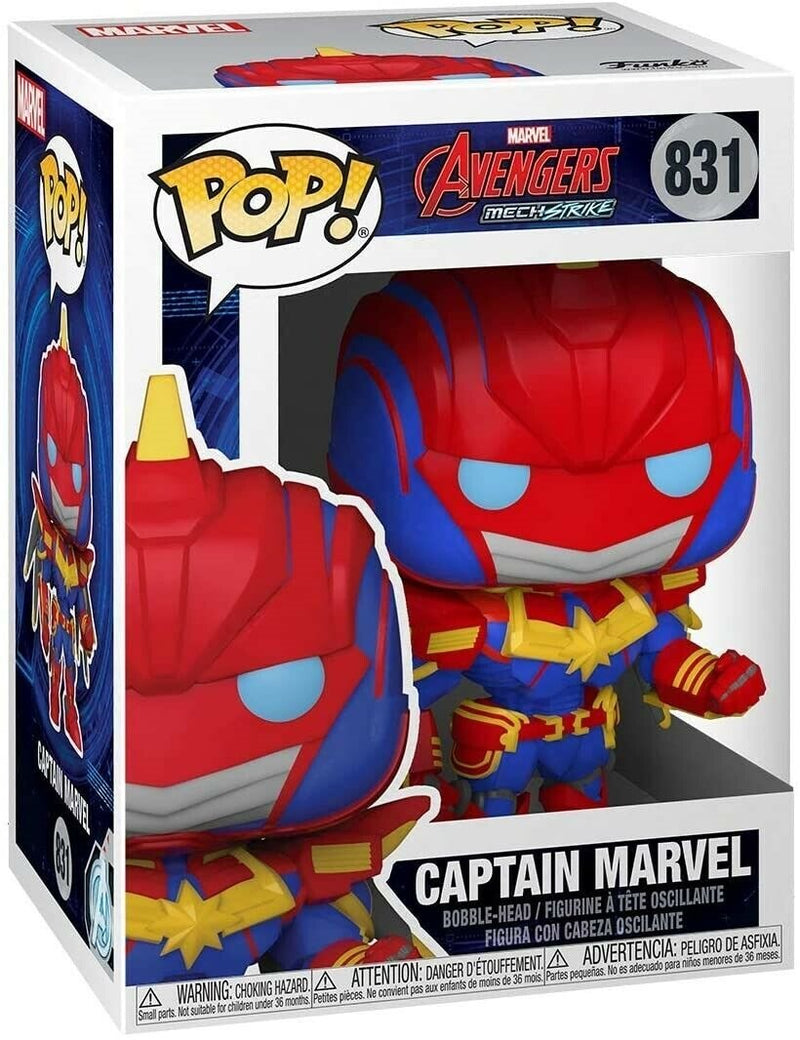 Funko Pop Avengers Mech Captain Marvel 831