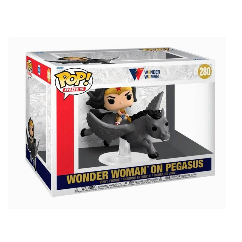 Funko Pop Rides Wonder Woman on Pegasus 280