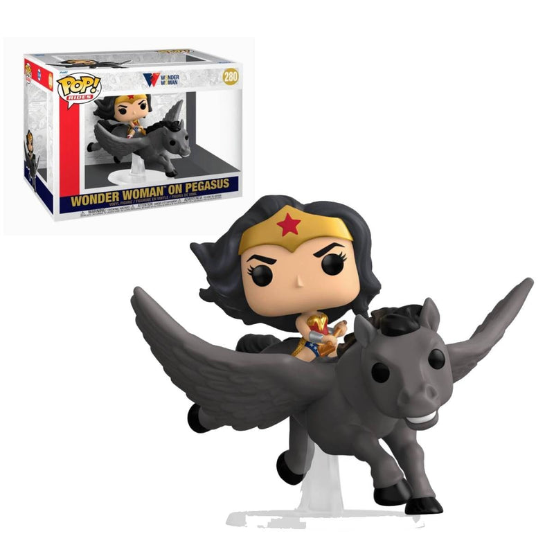 Funko Pop Rides Wonder Woman on Pegasus 280