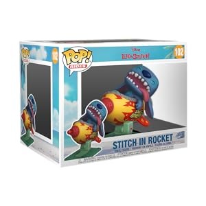 Funko Pop Rides Stitch In Rocket 102