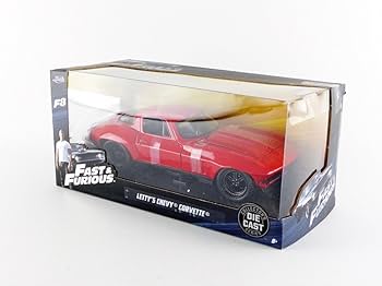 Fast and furious  LETTY'S CHEVY CORVETTE ROJO Die Cast jada 1:24